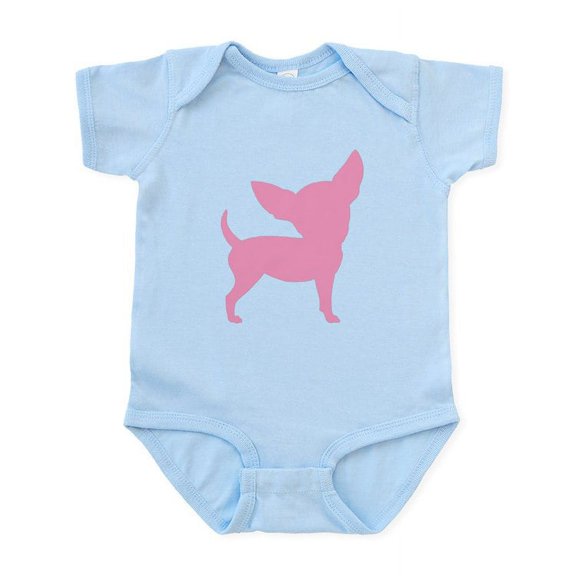 CafePress - Pink Funny Cute Chihuahua Infant Bodysuit - Baby Light Bodysuit, Size Newborn - 24 Months