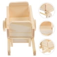 thumbnail image 4 of Carro pequeño de montaje DIY, modelo de madera en blanco sin terminar, Mini carro, modelo de casa de muñecas, carro pequeño decorativo, 4 of 4