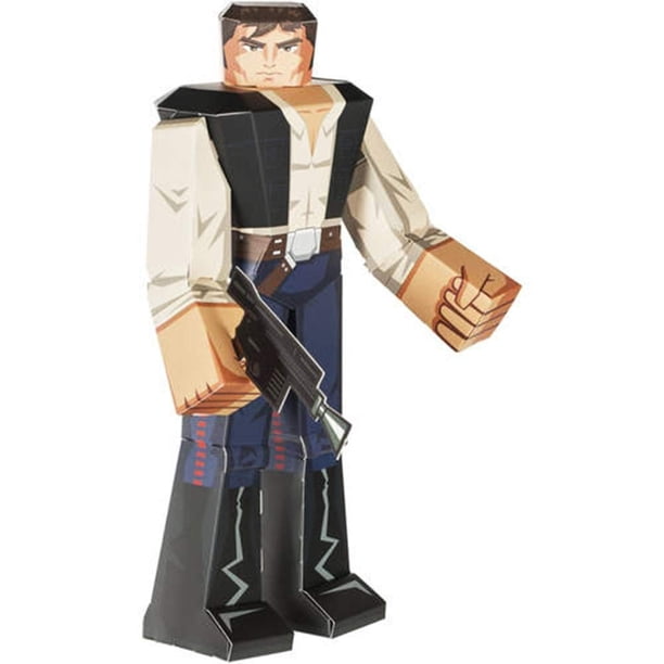 Figura de acción STAR WARS Han Solo de 30 cm de papel