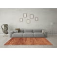 thumbnail image 3 of Ahgly Company Indoor Rectangle Abstract Brown Modern Area Rugs, 2' x 3', 3 of 4