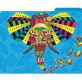 thumbnail image 6 of BARKER CREEK Designer File Folders Set of 12, Boho Animals, Multi-Design, Bohemian on Outside, Solid Colors on Inside, Letter Size, 1/3 Cut Tabs, 12-Pack, Home, School and Office Supplies (1342), 6 of 7