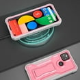 thumbnail image 6 of FITO For Google Pixel 5A Case, Phone Case with Screen Protector and Kickstand (Pink), 6 of 7
