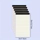 thumbnail image 5 of 4 blocs de notas, bloc de notas rayado, bloc de notas, blocs de notas de escritura rayados de 3 x 5 pulgadas, 30 hojas cada uno, perfecto para la escuela, la oficina y el hogar, 5 of 5