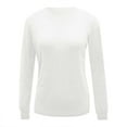 thumbnail image 4 of Women Sweaters Fall Outfits for Women Casual Pullover Sweater With Round Neck In Blend for Stylish Everyday Wear, 4 of 4