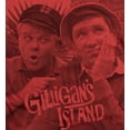 thumbnail image 2 of Gilligan's Island Gilligan and The Skipper Adult T-shirt, XL, 2 of 5