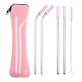 thumbnail image 3 of Bearachild Stainless Steel Straws Reusable Metal Straw Straight Tube Kitchen Sucking Tool Bendable for Camping Hiking Outdoor Type6 NO6 Bearachild HA042346-01, 3 of 6