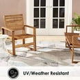thumbnail image 4 of Nicole Miller New York Patio Sofia Holly Transitional Geometric Indoor/Outdoor Area Rug, Grey/Blue, 7'9"x10'2", 4 of 7