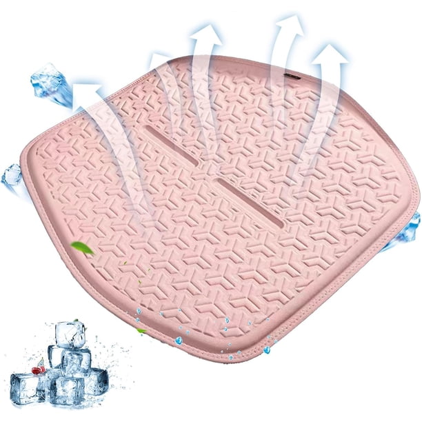 Cojín de asiento de gel Summer Jelly, funda de cojín de gel Summer Jelly, cojín de asiento de gel Summer Jelly es suave y fresco, almohadilla de enfriamiento para asiento de automóvil, cojín de gel pa
