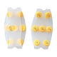 thumbnail image 3 of Tacos de hielo para zapatos y botas Tacos de tracción para caminar Zapatos ligeros antideslizantes Uñas transparentes, 3 of 9