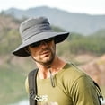 thumbnail image 4 of SPRING PARK Outdoor Quick drying UV Sun Hat Neck Face Flap Wide Brim Cap for Fishing Hiking, 4 of 7