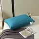 thumbnail image 4 of Núcleo de almohada de grado hotelero | Almohada de Cama de Soporte Suave | Tela ecológica | Relleno de felpa | Adecuado para personas que duermen boca abajo | Blanco Gris Azul | 48x74cm | 600g, 4 of 6