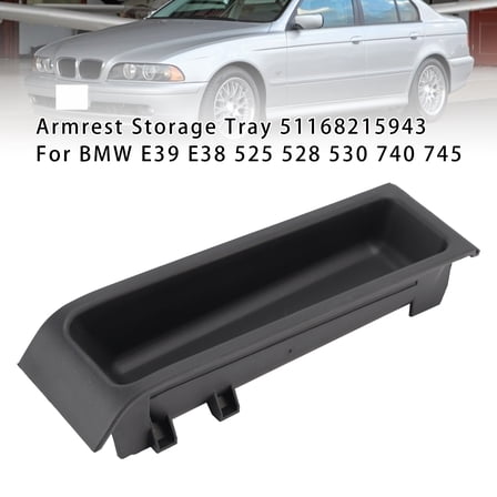 Armrest Storage Tray 51168215943 For BMW E39 E38 525 528 530 740 745