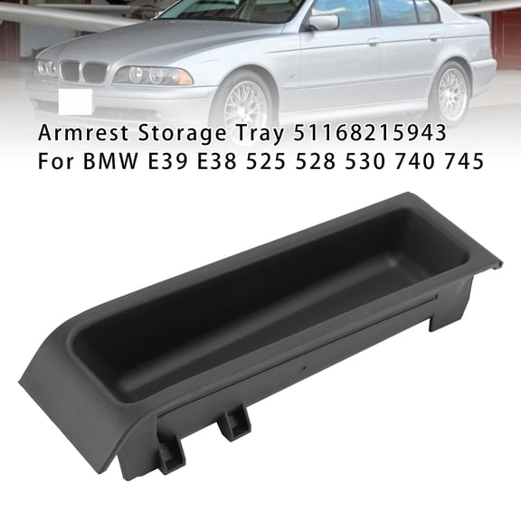 Armrest Storage Tray 51168215943 For BMW E39 E38 525 528 530 740 745