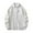 White, variant on Men's Jackets Big and Tall 4X Fashion Versatile Leisure Solid Color Pocket Button Long Sleeves Loose Coat