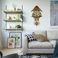 thumbnail image 2 of Traditional Bird Wall Clock For Living Room With Quiet Movement Decorative Wall Clock Accurate Movements, 2 of 9