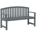 thumbnail image 1 of Outsunny 2 Seater Garden Bench with Slatted Design for Park Yard Outdoor, 1 of 10