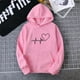 thumbnail image 2 of Sudadera Para Mujer Moda Sudaderas Con Capucha Sudaderas Casual Manga Larga Estampado Bolsillo Tops Blusa Odeerbi  ODB186051, 2 of 5