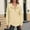 Beige, variant on Pxiakgy Women's Snap Button Up Sweatshirt Long Sleeve Tunic Henley Tops Loose Slit Casual Pullover Fall Winter Outfits Sweatshirt Loose Slit Casual Pullover Fall Winter Outfits Beige L