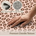 thumbnail image 6 of ODIKA Pink Print Leopard Featuring Bold Rosette Cheetah Zebra Decoration Foldable Easy Care for Queen Size Bedroom, Under Bed, Master, 6 of 7