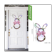 thumbnail image 5 of Guirnalda de flores de primavera, guirnaldas artificiales para la decoración de la puerta de entrada, color claro, 5 of 8