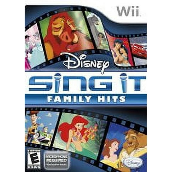 Disney Sing It: Family Hits - Nintendo Wii