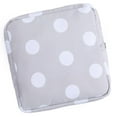 thumbnail image 4 of STARTIST Sanitary Bag Napkin Towel Tampons Makeup Credit Card for Girls Lady Gray Dot, 4 of 7