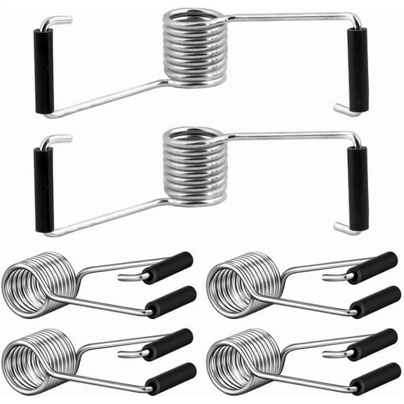 Butterfly Spring Door Closer Universal Spring Hinge Self-Closing Automatic Door Closer with Silic for Silver 6 Pack$$Tools & Hardware Other