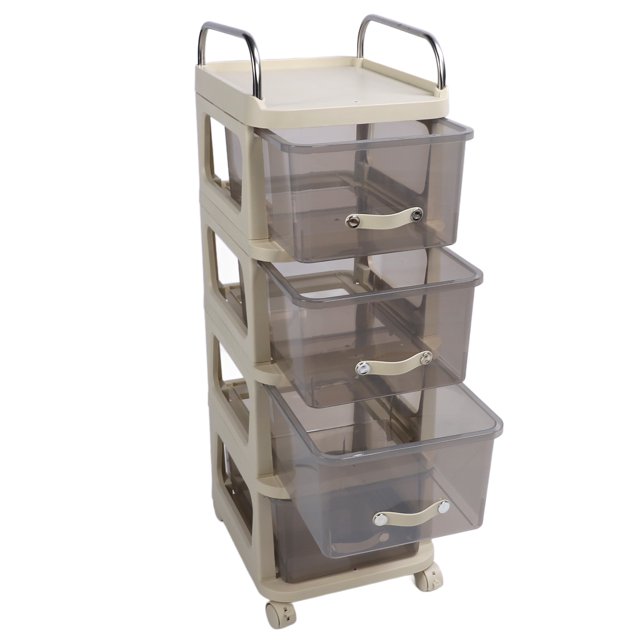 Gabinete Con Cajones Rodantes, Carro Utilitario Rodante de Gran Capacidad Conedas Carro Utilitario Móvil para Dormitorio de Oficina Dormitorio de Oficina