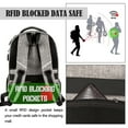 thumbnail image 3 of OPACK Unisex Extra-Large Adult Backpack: USB Charging, TSA-Friendly, 17" Laptop, Durable & Waterproof, 3 of 8