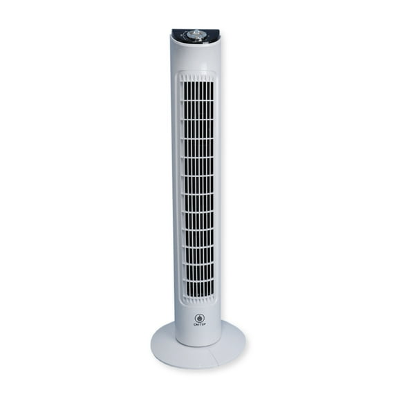 Ventilador De Torre Cm-top Silencioso 3 Velocidades Oscilante Portátil Para El Hogar 82 Cm Color Blanco