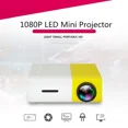 thumbnail image 2 of YG300 Pro LED Mini Projector 480x272 Pixels Supports 1080P HDMI-compatible USB Audio Portable Home Media Video Player Projector, 2 of 7