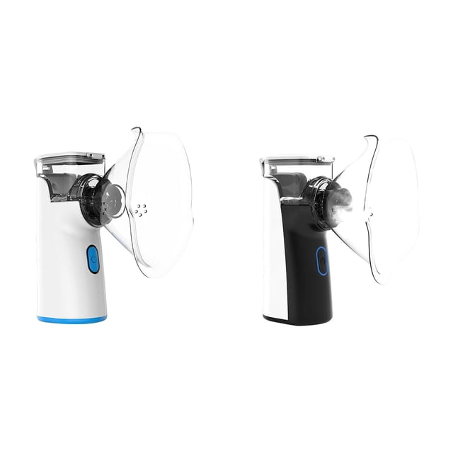(2-Pack) Rinsvye Portable Household Mini inhaler Silent Humidifiers for Bedroom Mist Machine Humidifier for Fan and Heater Combo Kid Adult