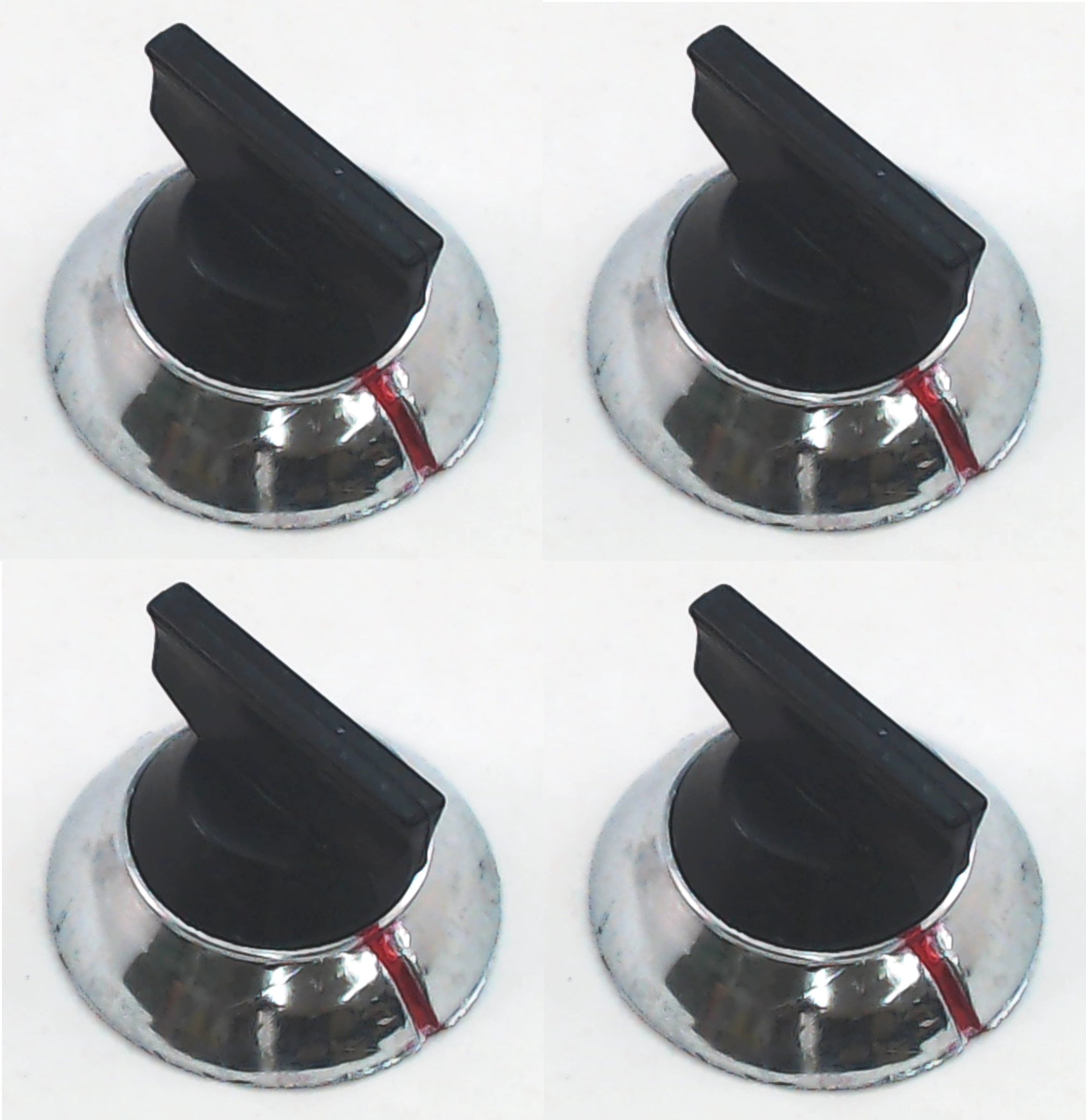 Black New 2 Pack ER330190 Exact Replacement Part Whirlpool Knob 