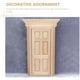 thumbnail image 3 of EeaseMX 1 juego de mini puerta de madera decorativa, mini casa de simulación, puerta pequeña decorativa., 3 of 7