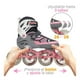 thumbnail image 3 of Patines Next Profesionales para Adultos y Jóvenes Talla 26-28 Color Gris, 3 of 4