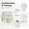 thumbnail image 6 of Lsque Happy Easter Printed Women's Running Shorts with Liner Pockets,Elastic Quick Dry Workout Athletic Gym Yoga Shorts,Womens High Waist Shorts-Small, 6 of 9