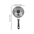 thumbnail image 2 of 1 olla calefactora de acero inoxidable., 2 of 3