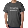 thumbnail image 1 of Men's Word Art T-shirt - Glory Hallelujah Flag, 1 of 2