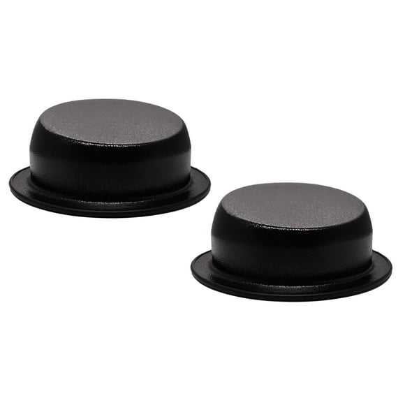 Pair of Universal Angled Speaker Enclosures Boxes Pods Surface Mount for Install of 6.5 Inch Speakers or Smaller
