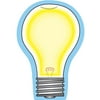 SHAPES ETC. Large Notepad - Light Bulb