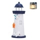thumbnail image 4 of Matsuzay 1 Uds. Faro de luz LED para jardín, lámpara giratoria de 360 ​​grados para decoración del hogar, faro de océano, luz de noche, faro de Iluminación y accesorios No.1 Matsuzay HA026373-01, 4 of 6