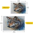 thumbnail image 4 of FREEAMG Drawing Galaxy Wolf Puzzle 1000 Pieces - Wooden Jigsaw Puzzles for Family Games - Suitable for Teenagers and Adults, 4 of 6