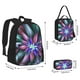 thumbnail image 2 of Disketp Colored Abstract Mochila Estampada de Gran Capacidad con Lonchera y Estuche, Set de 3 Piezas para Estudiantes, 2 of 7