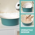 thumbnail image 1 of RENACLIPY 2Pcs Portable Plastic Washing Basins for Kitchen Bathroom Laundry and Foot Soaking, 1 of 8