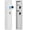 White, variant on KAER 2-3 Gun Safe, Quick Access Assembled Rifle Safe, Gun Cabinet with Pistol Bag, Gun Safe for Home and Shotgun, White