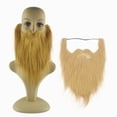 thumbnail image 5 of Espectáculo de baile de Halloween Simulación de barba de Papá Noel Barba Barba Barba grande Barba pirata Accesorios, 5 of 5