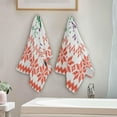 thumbnail image 4 of Christmas Tree Deer Hand Towels 2 PCS, Vintage Xmas Kitchen Towel Ultra Soft and Highly Absorbent,Decorative Fingertip Face Towel for Bathroom Hotel, 28.3"x14.4", 4 of 6