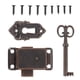 thumbnail image 3 of 1 Juego de cerraduras de gabinete Vintage, conjunto de cerradura Vintage, cerradura de puertas de gabinete, Kit de cerradura de puerta de cajones de tocador, 3 of 4
