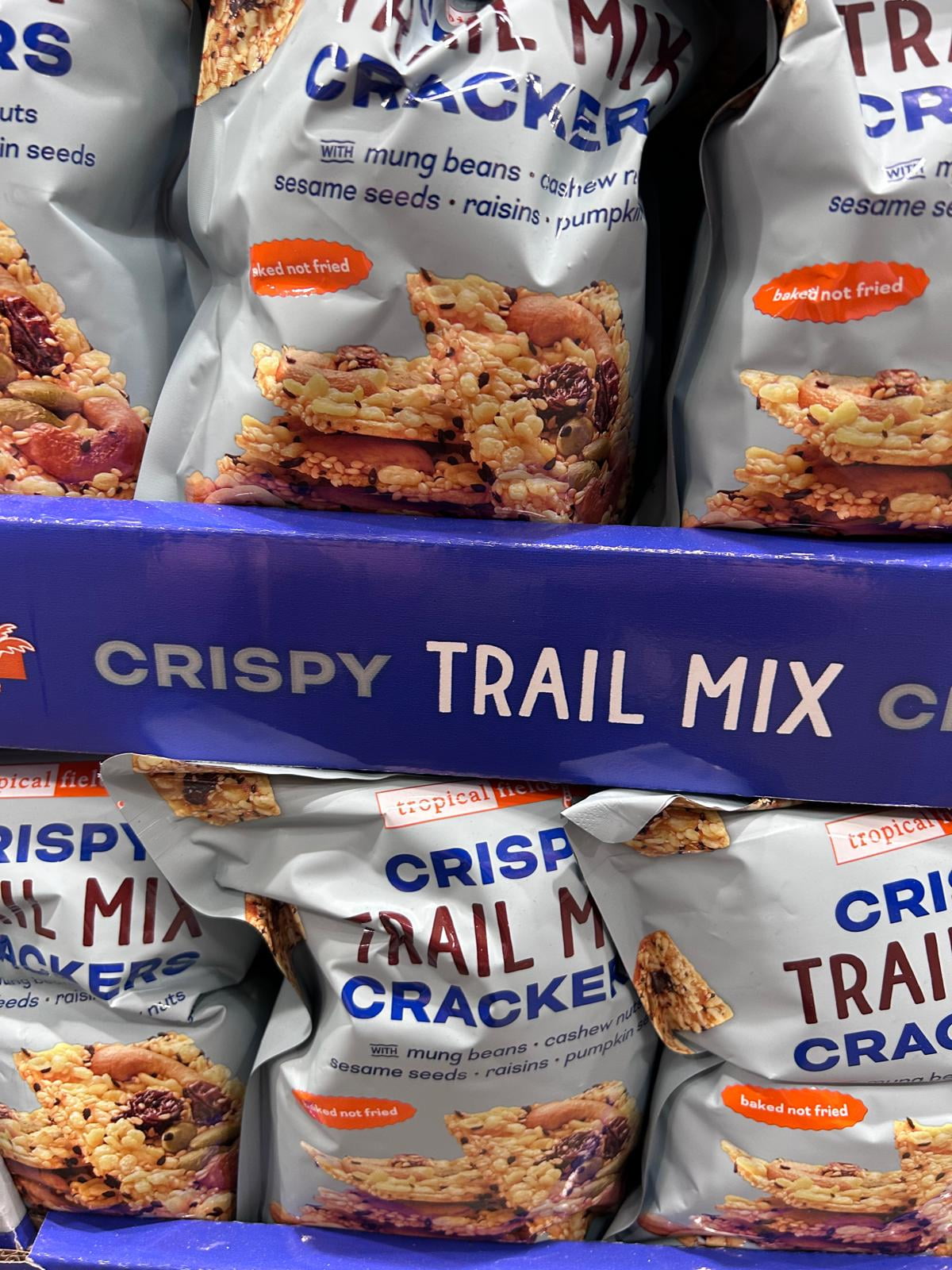 Tropical Fields Crispy Trail Mix Crackers