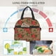 thumbnail image 4 of Balery Rose Mix Leopard 1 Bolsa de Almuerzo Impresa, Caja de Almuerzo Reutilizable, Bolsa Térmica Aislada para Almuerzo, Bolsa Antiderrames, 4 of 7